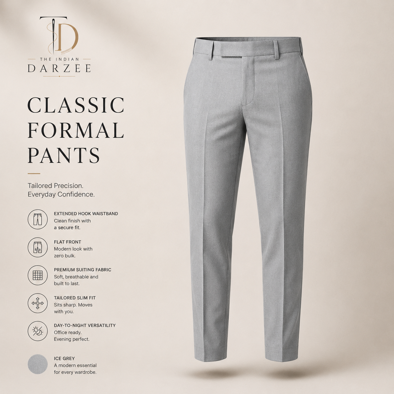 The Executive Trouser – Grey