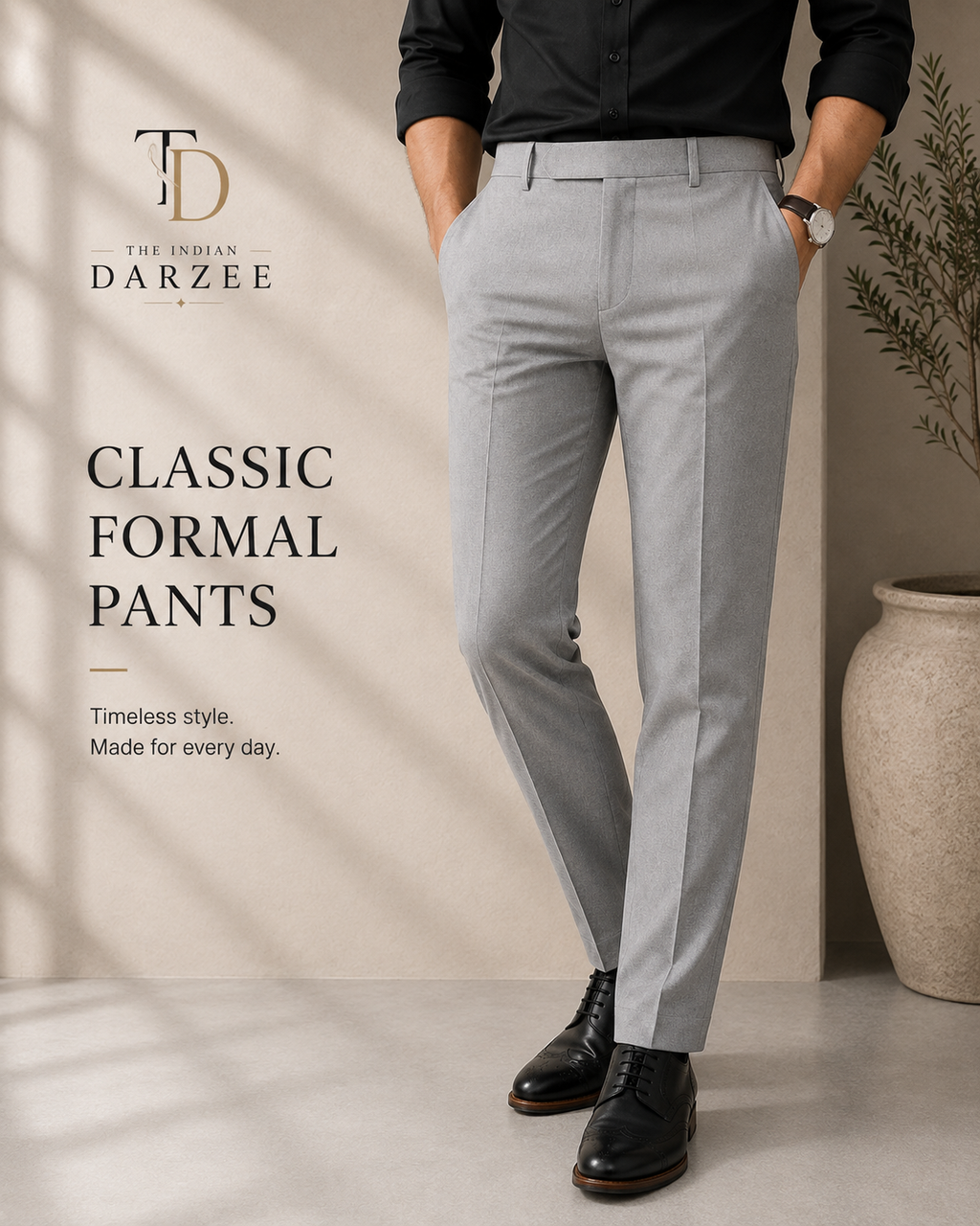 The Executive Trouser – Grey