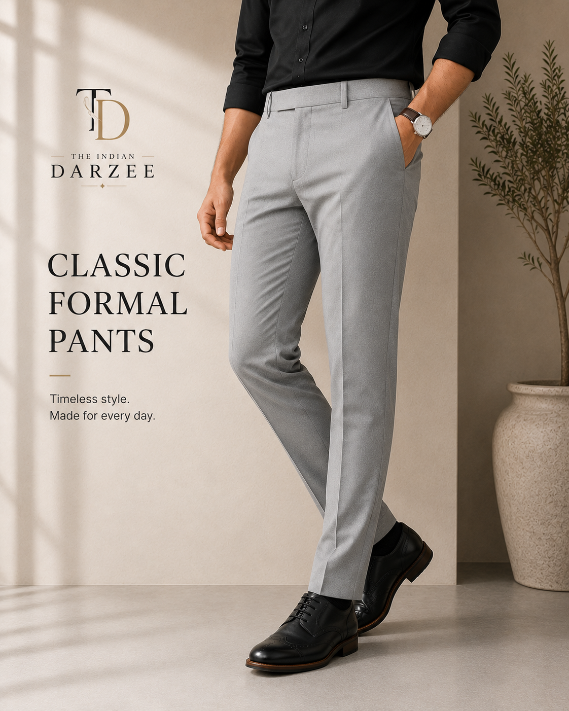 The Executive Trouser – Grey
