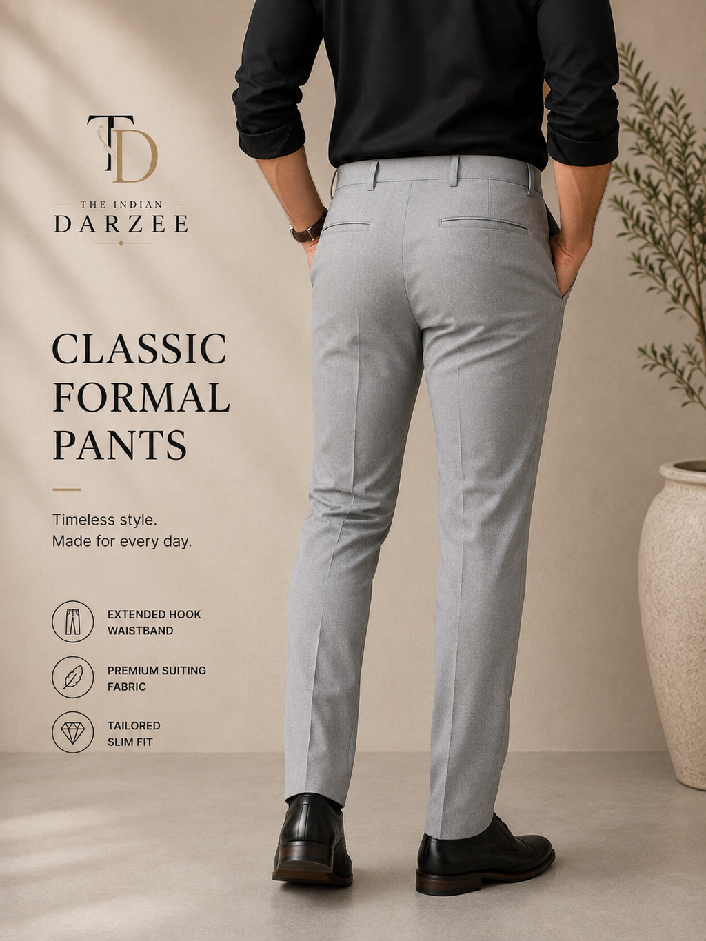 The Executive Trouser – Grey