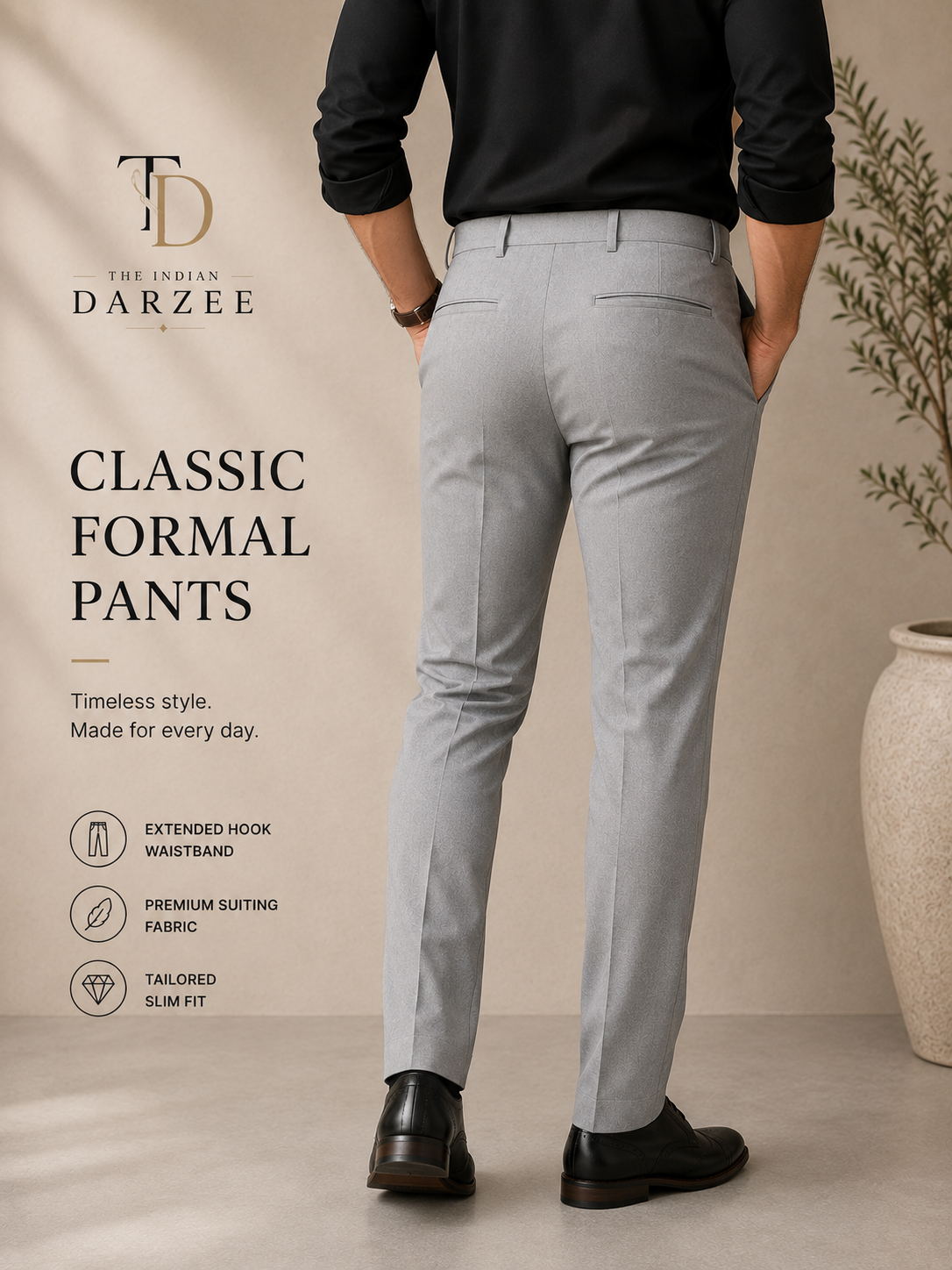 The Executive Trouser – Grey