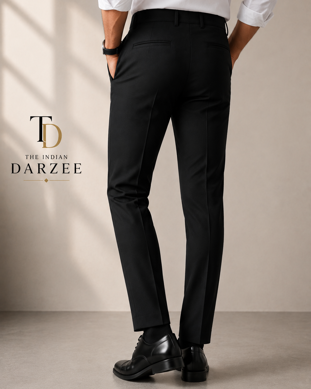 The Executive Black Trouser