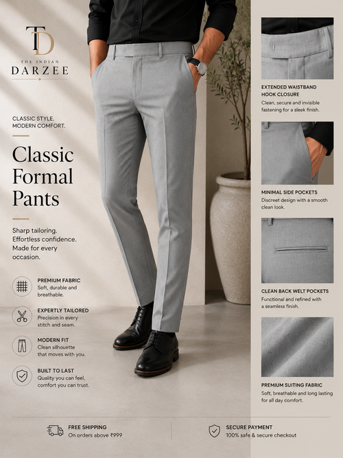 The Executive Trouser – Grey